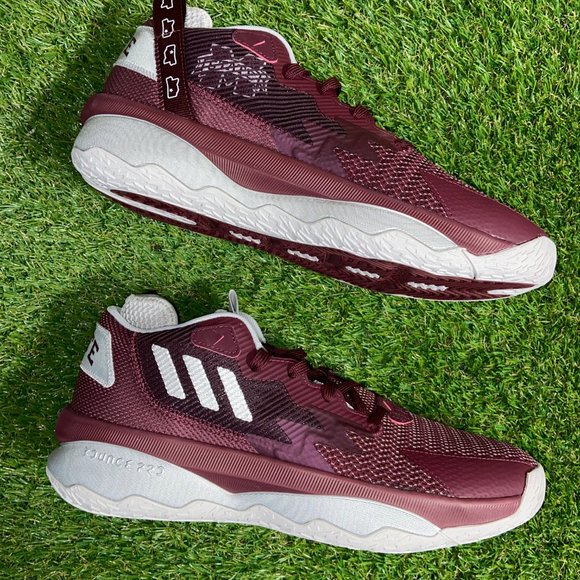 Adidas Dame 8 Mississippi State PE Team Issue Basketball Shoes GZ9710 Mens 10.5